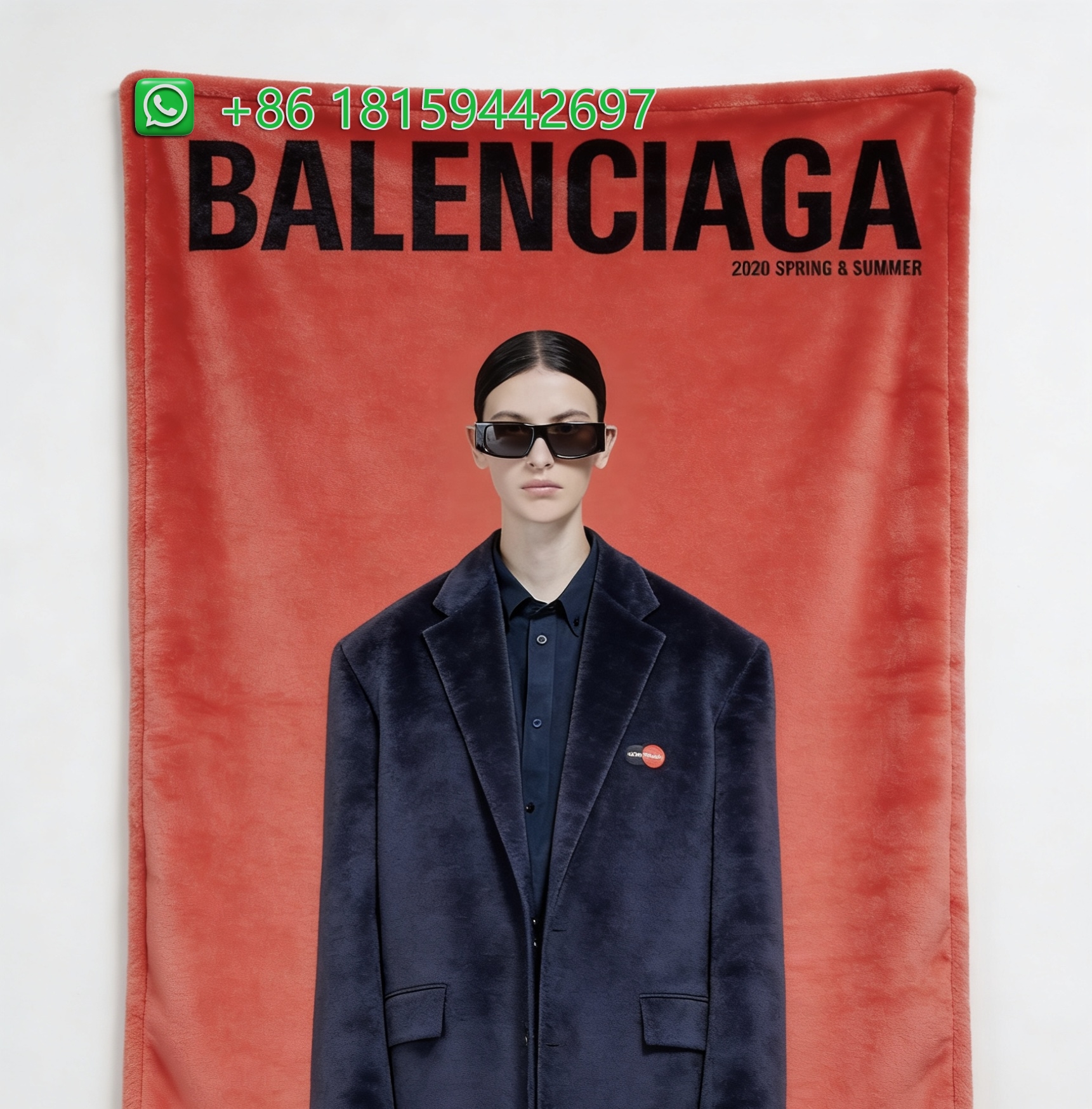 Balenciaga Throw Blankets